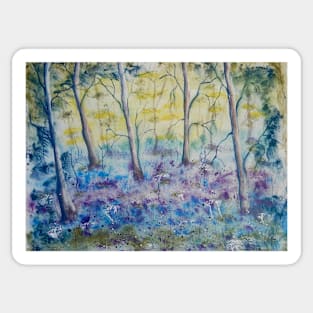 Bluebell Wood Sticker